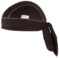 Apaszki i szaliki męskie - Bandana chusta oddychająca na głowę SR0053 czarna męska Coolmax - miniaturka - grafika 1