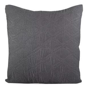 Euro Firany Poszewka Design91 Viki11 40 x 40 Jasnoszary 1220975 - Poszewki na poduszki - miniaturka - grafika 1