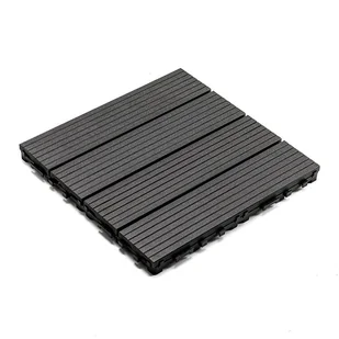 Podest Tarasowy Kompozytowy Antracyt 30 x 30 x 2,5 cm - Podesty i deski tarasowe - miniaturka - grafika 1