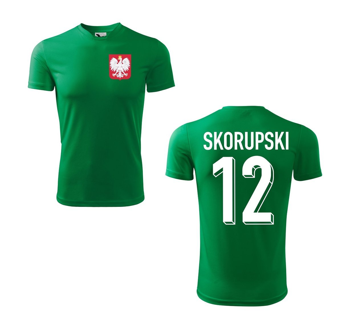 Treningowa Koszulka POLSKA Łukasz SKORUPSKI 12 jr