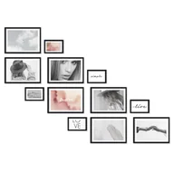 Ramki na zdjęcia - Zestaw Ramek Na Lewą Stronę Schodów - Galeria Ramek Na 12 Zdjęć - miniaturka - grafika 1