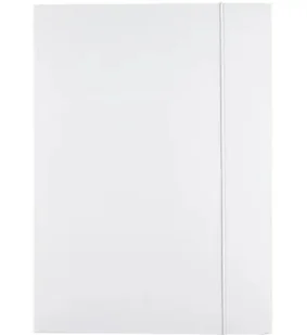 Teczka z gumką A4 GR-444G biała (10szt) - Grand - Teczki i skoroszyty - miniaturka - grafika 1