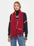 Szaliki i chustki dla dzieci - Tommy Hilfiger Szalik Monotype AU0AU01935 Bordowy - miniaturka - grafika 1