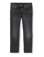 Spodenki męskie - Tommy Hilfiger Męskie spodnie jeansowe Mercer Str Morgan Blk, Morgan Czarny, 30W / 30L - miniaturka - grafika 1