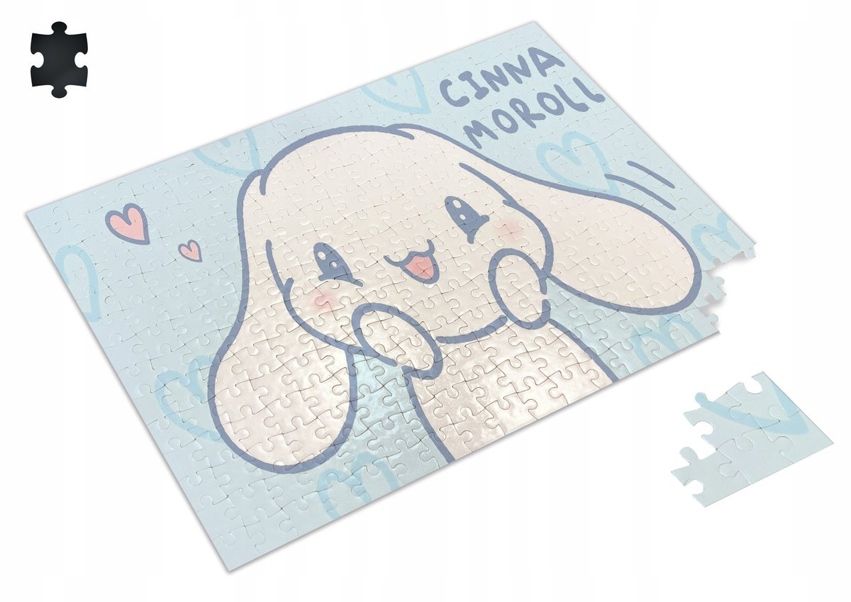Puzzle KUROMI HELLO KITTY Cinnamoroll A3 252 el z Nadrukiem + IMIĘ 47