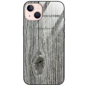 Etui i futerały do telefonów - Etui drewniane iPhone 13 Old Fashion Wood Gray Forestzone Glass - miniaturka - grafika 1