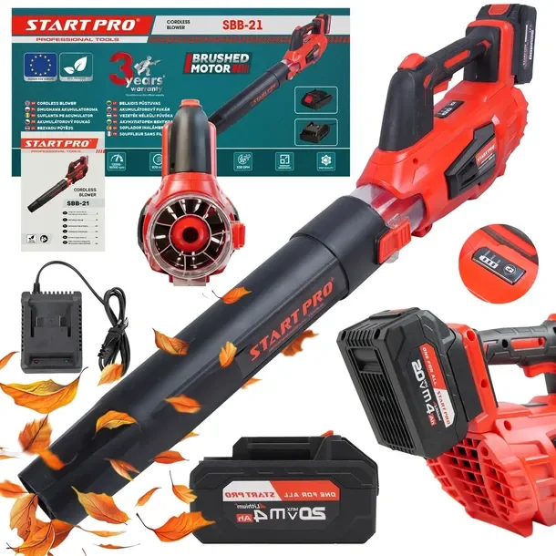 DMUCHAWA AKUMULATOROWA STARTPRO 160km/h SBB-21 20V +Aku +ładowarka