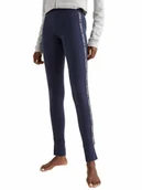 Legginsy - Tommy Hilfiger Legginsy Damskie Legging Navy Uw0Uw00563 416 S - miniaturka - grafika 1