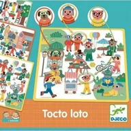 Układanki dla dzieci - Djeco gra edukacyjna Tocto Loto - miniaturka - grafika 1