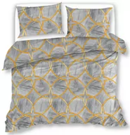 Pościel - Pościel Satynowa 160X200 Gwiazdy 18371 - miniaturka - grafika 1