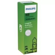 Oświetlenie samochodowe - akcesoria - Philips 12336LLECOC1 tradycyjnych żarówek H3 Longlife EcoVision, 1er karton 12336LLECOC1 - miniaturka - grafika 1