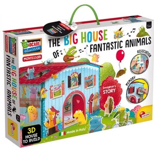 Lisciani Giochi Dom Fantastycznych Zwierząt - Gry planszowe - miniaturka - grafika 1