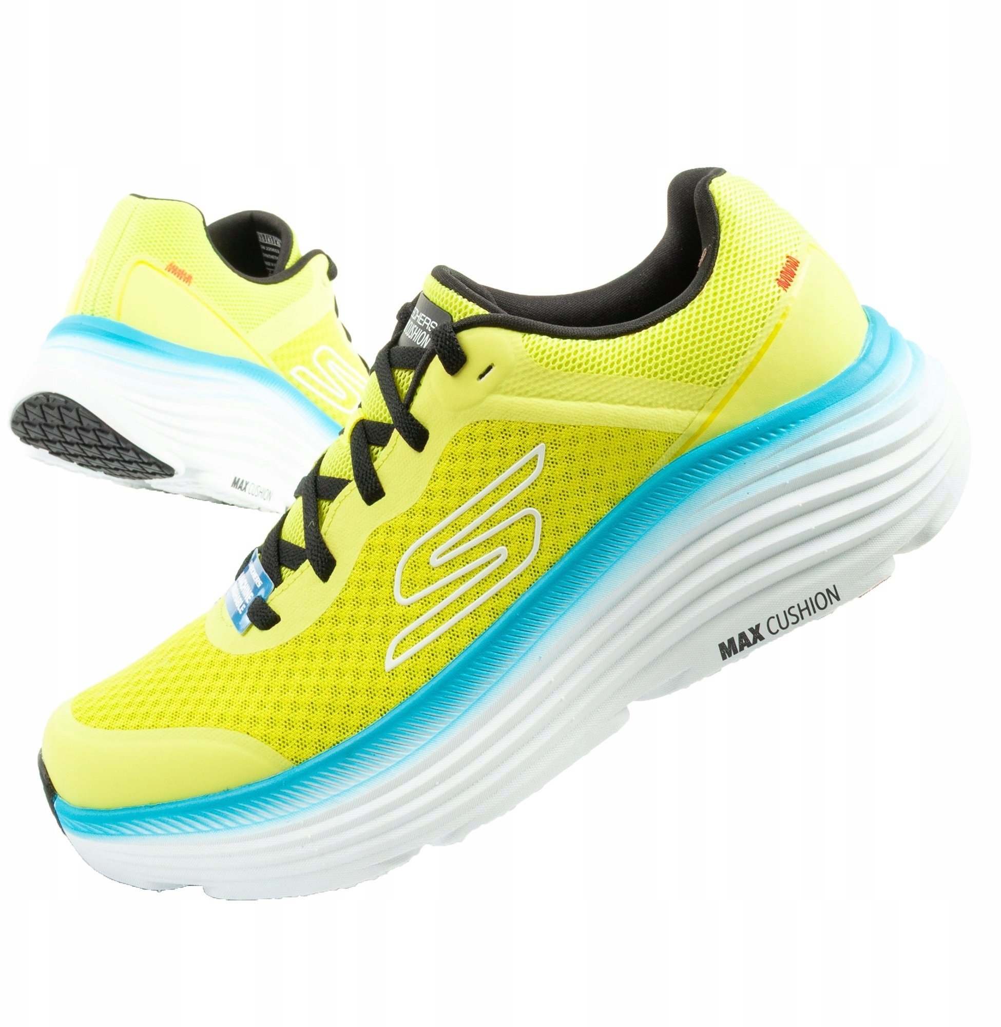 Skechers Skechers męskie buty do treningu MAX CUSHIONING ENDEAVOUR 220613 LIME 45,5