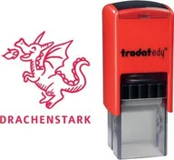 Zabawki kreatywne - Trodat trodat Motivstempel Printy Feuerrot"Drache" 4922 - miniaturka - grafika 1