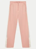 Spodnie sportowe damskie - Guess Spodnie dresowe J5RB10 KCO72 Różowy Regular Fit - miniaturka - grafika 1