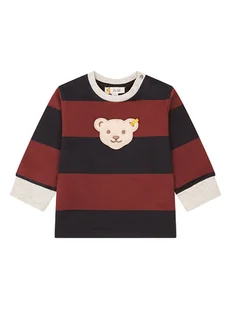 Steiff Bluza w kolorze czarno-czerwonym - Bluzy i sweterki niemowlęce - miniaturka - grafika 1