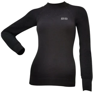 Koszulka Termiczna Damska Wełna Merino Vika Gatta Active Grey - M - Pozostała odzież narciarska Koszulka Termiczna Damska Wełna Merino Vika Gatta Active Grey - M - Pozostała odzież narciarska - miniaturka - grafika 1