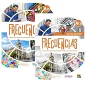 Książki do nauki języka hiszpańskiego - Frecuencias A1.1. Podręcznik i zeszyt ćwiczeń do języka hiszpańskiego - miniaturka - grafika 1