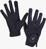 Rękawiczki jeździeckie - Rękawiczki FORCE WINTER kolekcja jesień-zima 2020/21 - QHP - black - miniaturka - grafika 1