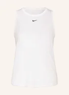 Bluzki damskie - Nike Tank Top One Classic weiss - miniaturka - grafika 1