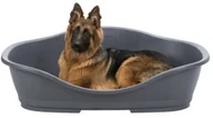 Legowiska dla psów - Sleeper 3, legowisko, dla psa/kota, plastikowe, ciemnoszare, 80 � 53 cm, z recyklingu - miniaturka - grafika 1