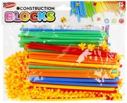 Zabawki konstrukcyjne - Mega Creative, Klocki konstrukcyjne Słomki, 200 elementów, 474341 - miniaturka - grafika 1