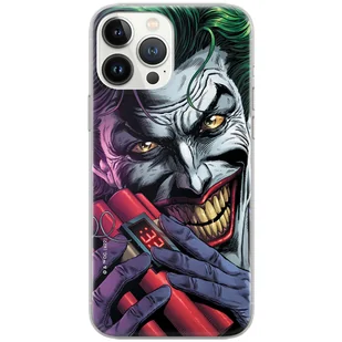 Etui dedykowane do Iphone 15 PLUS wzór:  Joker 013 oryginalne i oficjalnie licencjonowane - Etui i futerały do telefonów - miniaturka - grafika 1