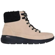 Botki damskie - Skechers Damskie botki Glacial Ultra Woodlands, naturalne, 38 EU, naturalny, 38.5 EU - miniaturka - grafika 1