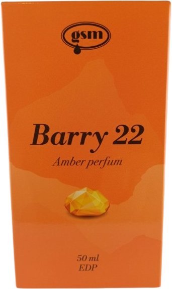 Davidoff GSM MUMIO Bursztynowe Perfumy Męskie BARRY 22 - AVENTURA 50 ml