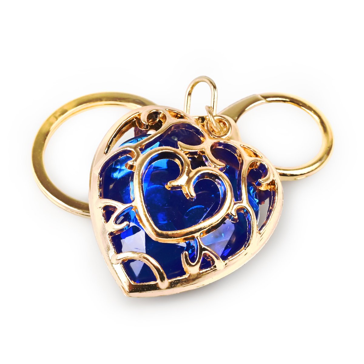 Pojemnik na Serce 5 cm Metal Brelok Zelda