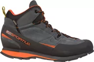 Sprzęt wspinaczkowy - La Sportiva Boulder X Mid Buty Mężczyźni, carbon/flame EU 45 2020 Buty podejściowe 17E900304-45 - miniaturka - grafika 1