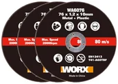 Akcesoria do urządzeń ogrodniczych - Tarcza do cięcia Worx WA6076.3  ! - miniaturka - grafika 1