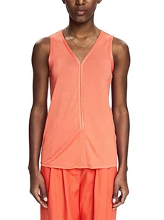 ESPRIT Collection koszulka damska 042eo1k316, 870/Coral Orange, M - Koszulki i topy damskie - miniaturka - grafika 1