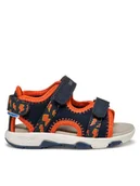 Buty dla chłopców - Geox Sandały B Sandal Multy B450FA 014CE C0659 S Granatowy - miniaturka - grafika 1