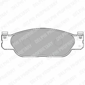 Klocki hamulcowe - DELPHI KLOCKI HAMULCOWE LP1468 PRZÓD JAGUAR DAIMLER S TYPE 3.0V6 99 - miniaturka - grafika 1