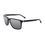 Okulary przeciwsłoneczne - Okulary Przeciwsłoneczne marki Hugo Boss model BOSS-1556OS kolor Czarny. Akcesoria Męskie. Sezon: Wiosna/Lato - miniaturka - grafika 1