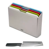 Deski do krojenia - Joseph Joseph Zestaw desek Folio + nóż Elevate 5 elementów) - miniaturka - grafika 1