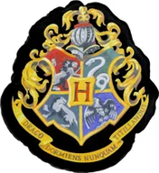 Poduszki dekoracyjne - Poduszka Harry Potter - Hogwarts Crest Poduszka dekoracyjna do siedzenia Poduszka dekoracyjna czarna 37 x 32 x 5 cm - miniaturka - grafika 1