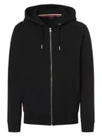 Bluzy męskie - Superdry Męska bluza z kapturem Mężczyźni niebieski jednolity, S - miniaturka - grafika 1