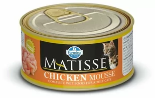 Matisse Farmina Mousse Premium z kurczakiem 85gr - Mokra karma dla kotów - miniaturka - grafika 1