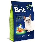 Sucha karma dla kotów - Brit Premium By Nature Sterilised Salmon 800g - miniaturka - grafika 1