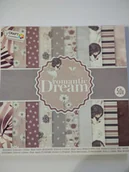 Scrapbooking - Papier do rękodzieła 50 arkuszy Romantic Dream - miniaturka - grafika 1