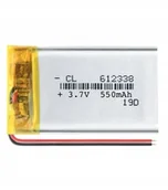 Ładowarki i akumulatory - Akumulator Li-Poly 550Mah 3.7V 612338 - miniaturka - grafika 1