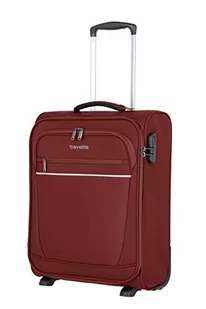 Travelite Travelite, bagaż podręczny na kółkach, 2-kołowy, walizka z zamkiem spełnia wymiary bagażu pokładowego IATA 52 cm, 39 litrów, bordowy (bordowy), 52 cm, Walizka - Walizki - miniaturka - grafika 1