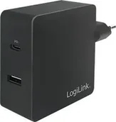 Ładowarki do telefonów - Ładowarka LogiLink 1x USB-A 1x USB-C  (PA0213) - miniaturka - grafika 1