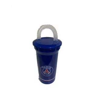 Kubek Bidon ze słomką 430ml PSG Paris Saint Germain - Kubki dla dzieci - miniaturka - grafika 1