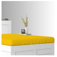 Prześcieradła dla dzieci - Prześcieradło Frotte Z Gumką Do Łóżeczka 70x140 Pomarańcz 180 GSM Grube Premium - miniaturka - grafika 1