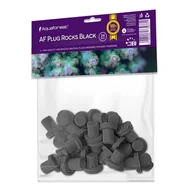 Pozostałe akcesoria do akwarium - Aquaforest Aquaforest Plus Rocks Black - podstawki pod koralowce 24szt. AF PLUG ROCKS BLACK - miniaturka - grafika 1