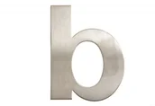 Numery na dom - Litera "b" 155 mm STAL NIERDZEWNA - miniaturka - grafika 1