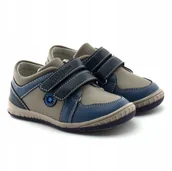 Buty dla dziewczynek - Półbuty dziecięce Wojtyłko 2020 Popiel rozm. 20 - miniaturka - grafika 1